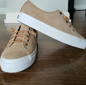 Suede Sperry Top Sider Sneakers